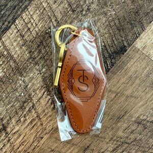 Taylor Swift The Life Of A Showgirl Brown Leather Keychain